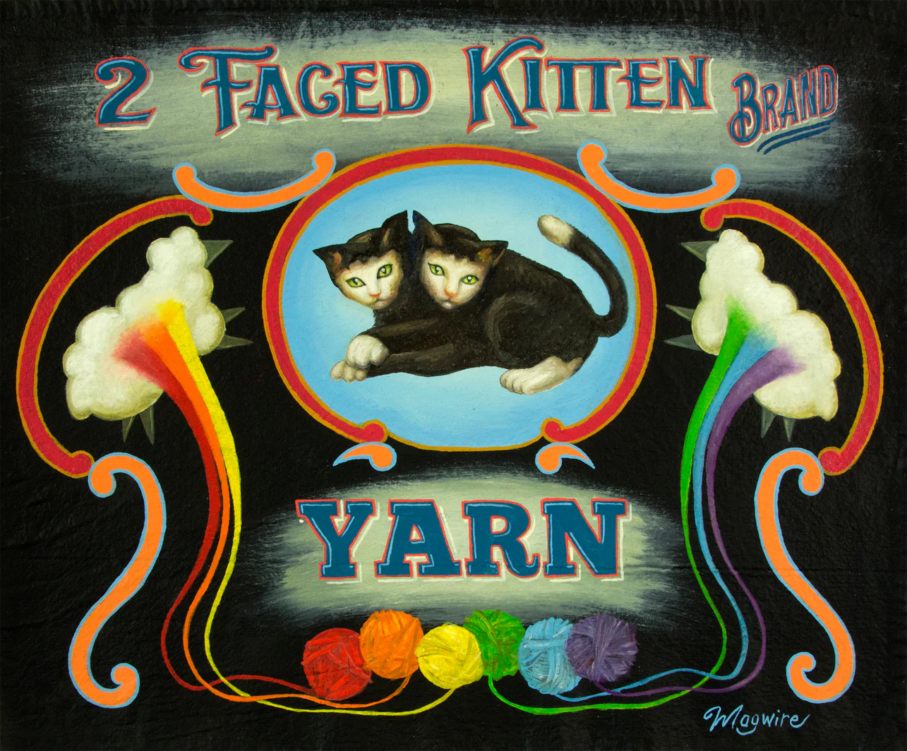 2 Faced Kitten Brand Yarn (SM)
