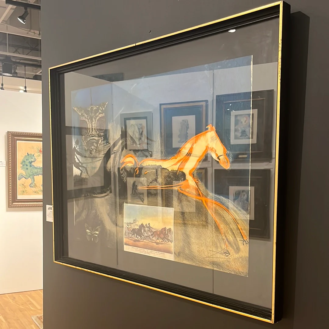 American Trotting Horse no. 2 - Framed - Image 2