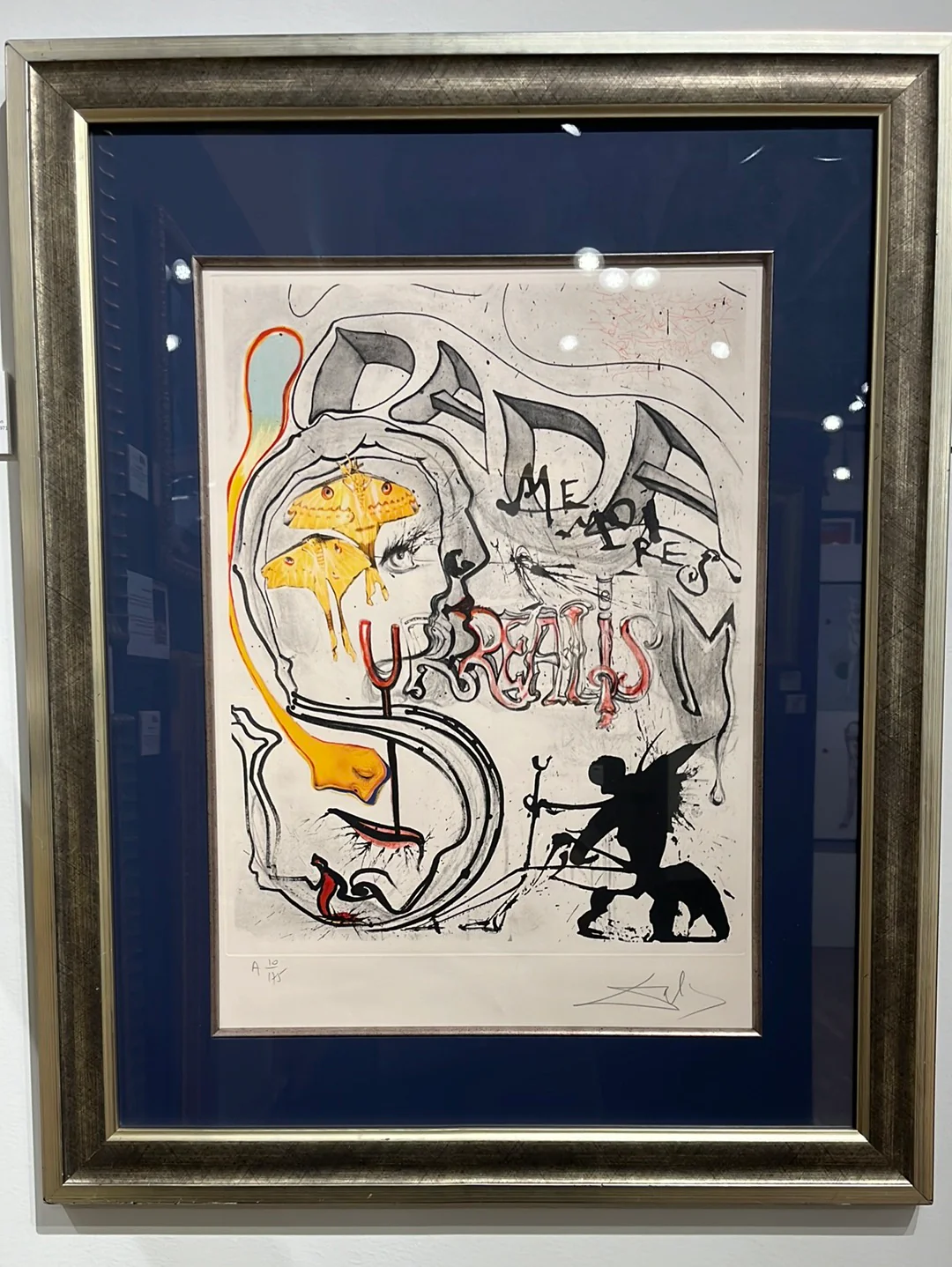Angel of Dada Surrealism - Framed - Image 3
