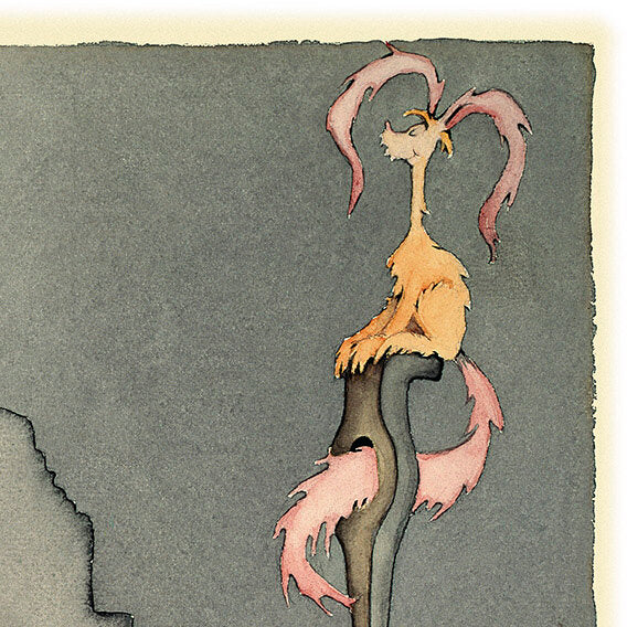 Antlered Animal Adoring Pink-Tufted Small Beast 387/850 - Image 3