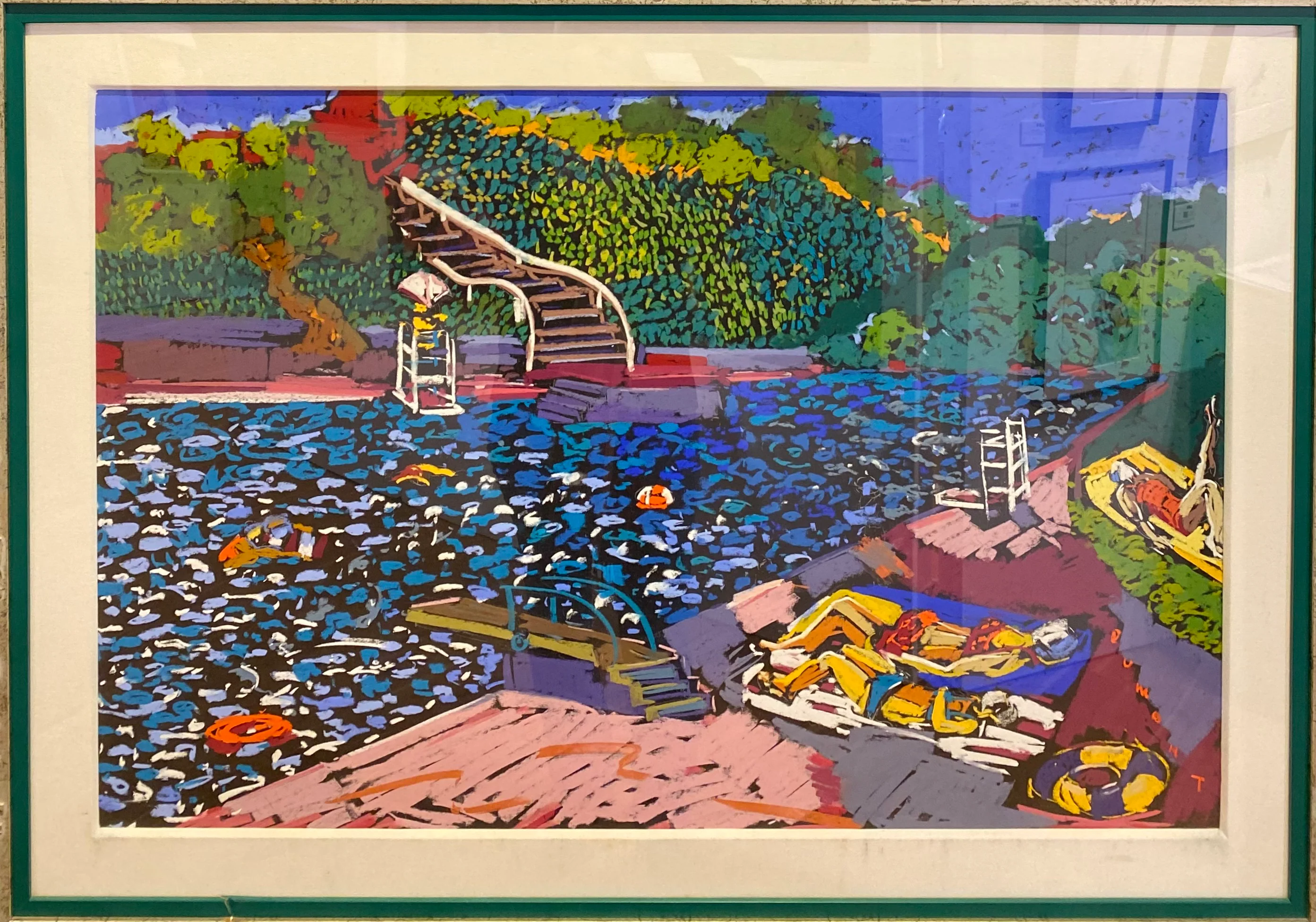 Barton Springs Pastel