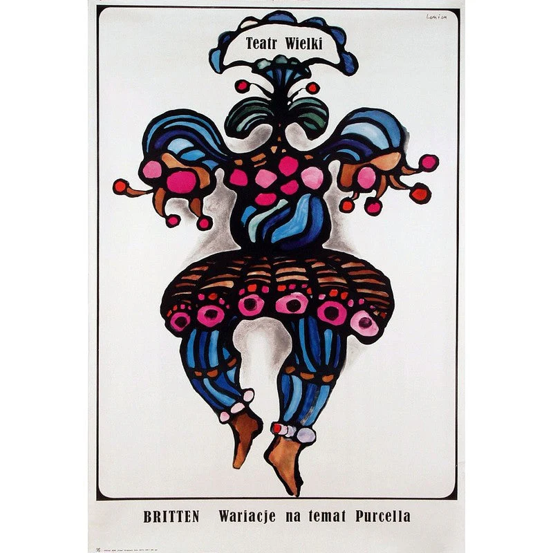 Britten Wariacje Na Temat Purcellea (Various Themes of Purcellea) -  Linen-backed