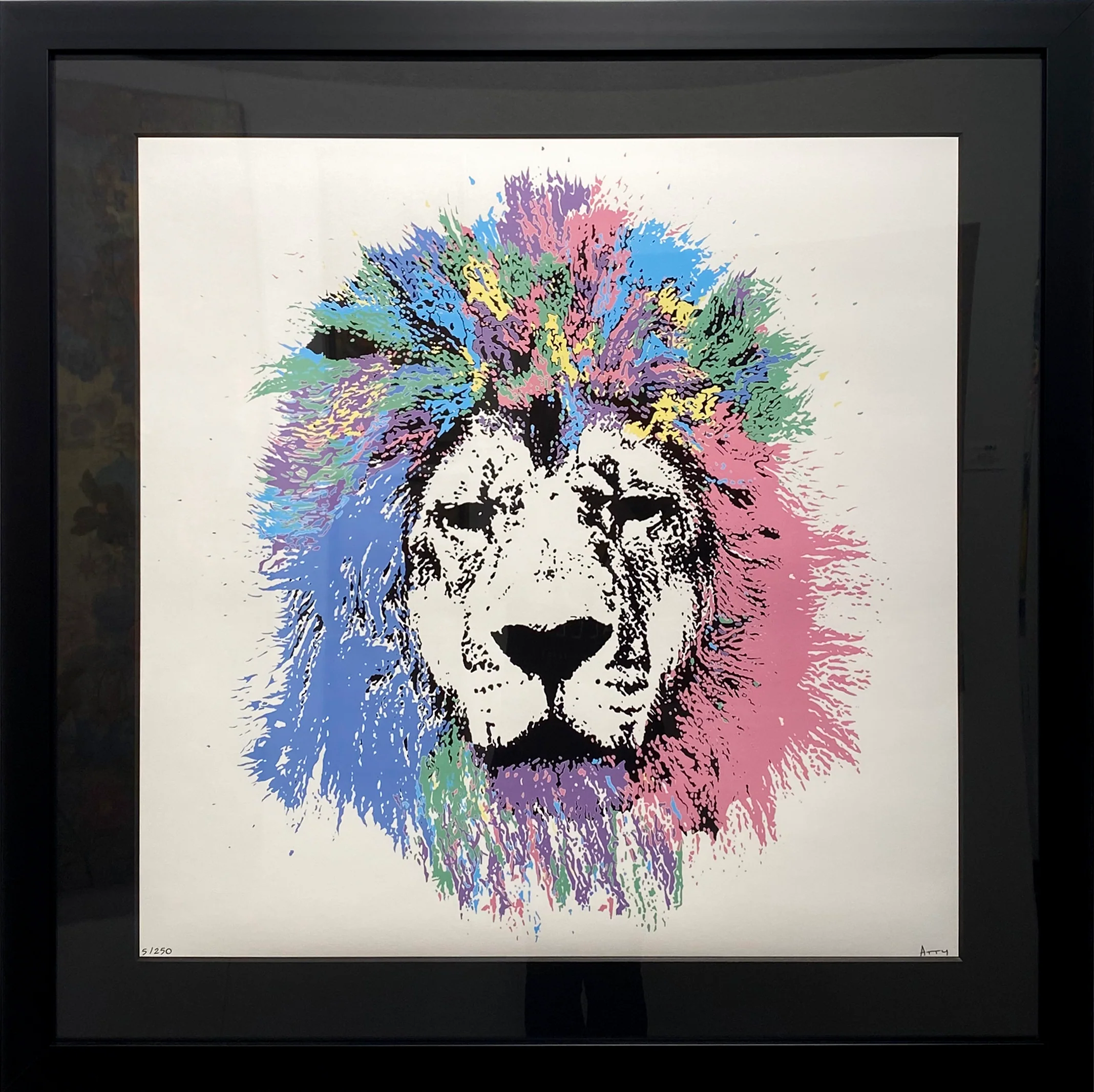 Cornelius - Lion 5/250 - Framed - Image 2