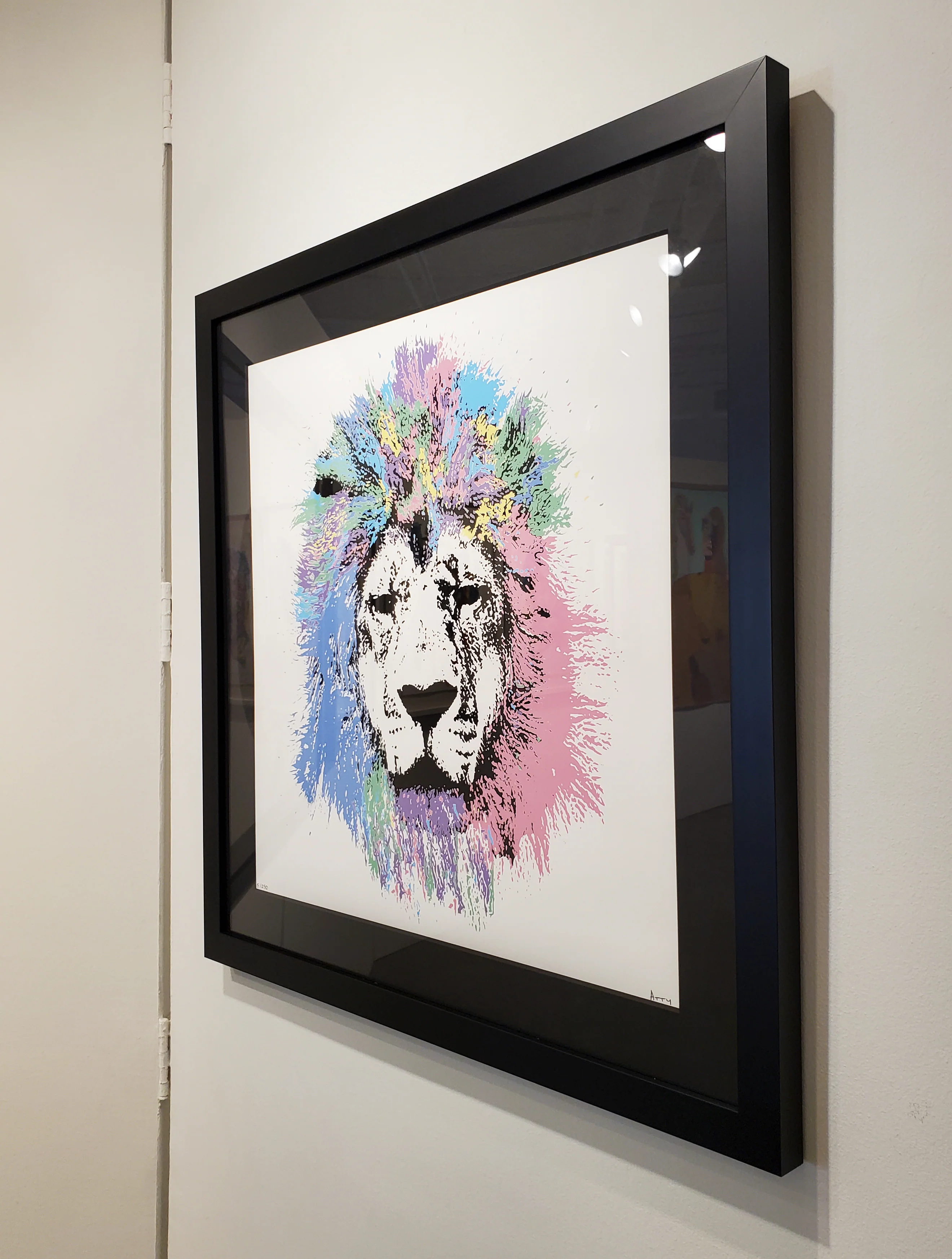 Cornelius - Lion 5/250 - Framed - Image 3