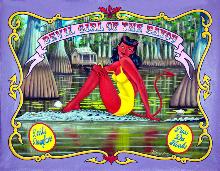 Devil Girl Of The Bayou v.19 (SM)