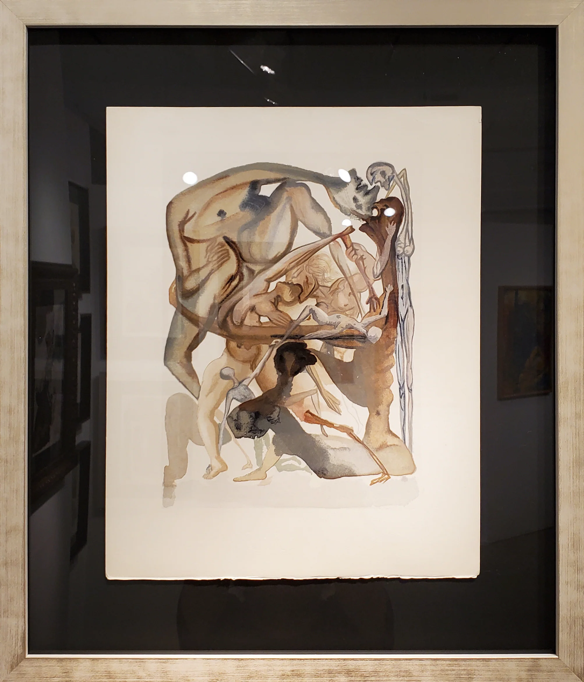 Divine Comedy, Inferno 11, On the Edge of the Seventh Circle (framed)