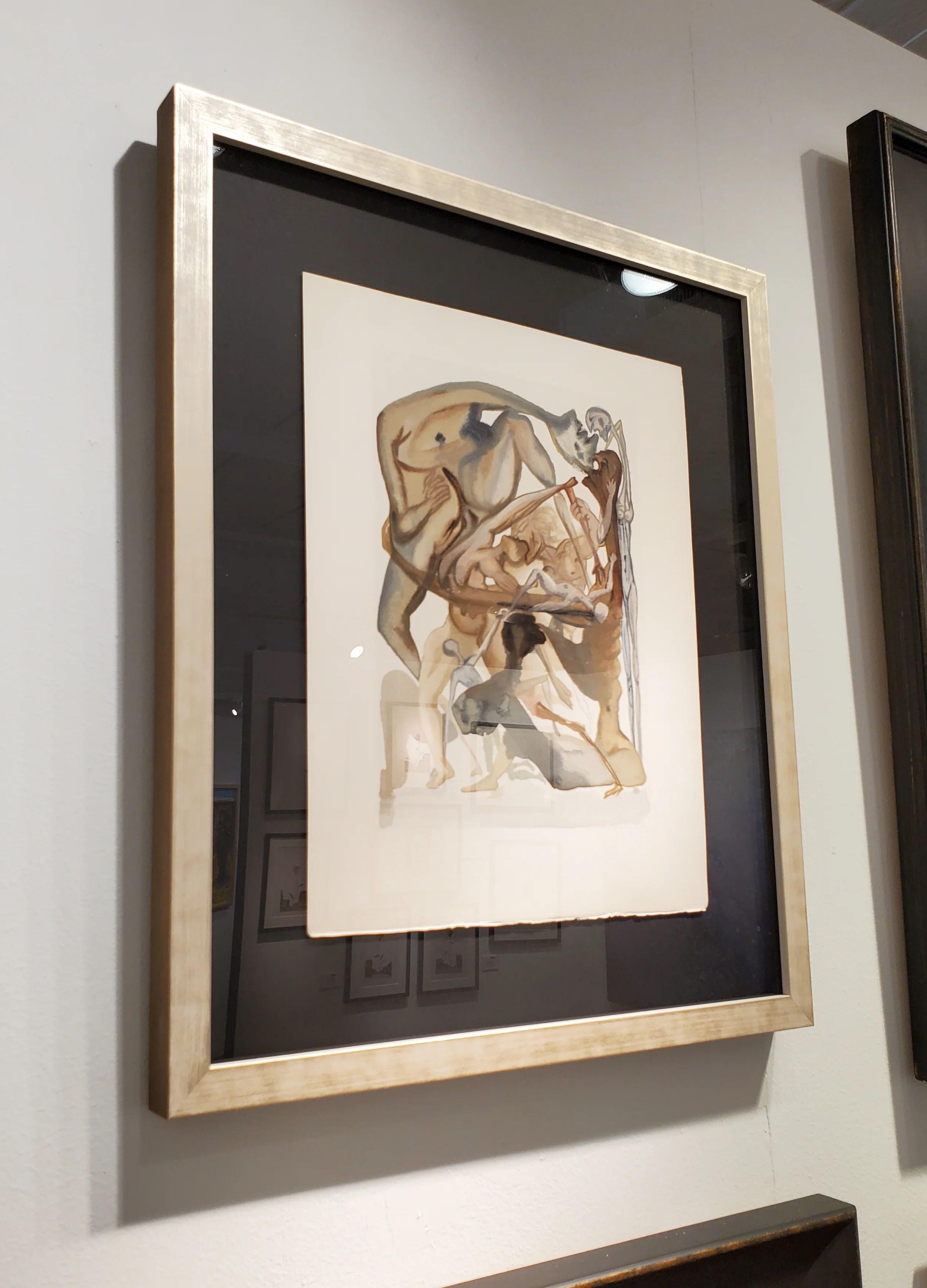 Divine Comedy, Inferno 11, On the Edge of the Seventh Circle (framed) - Image 2