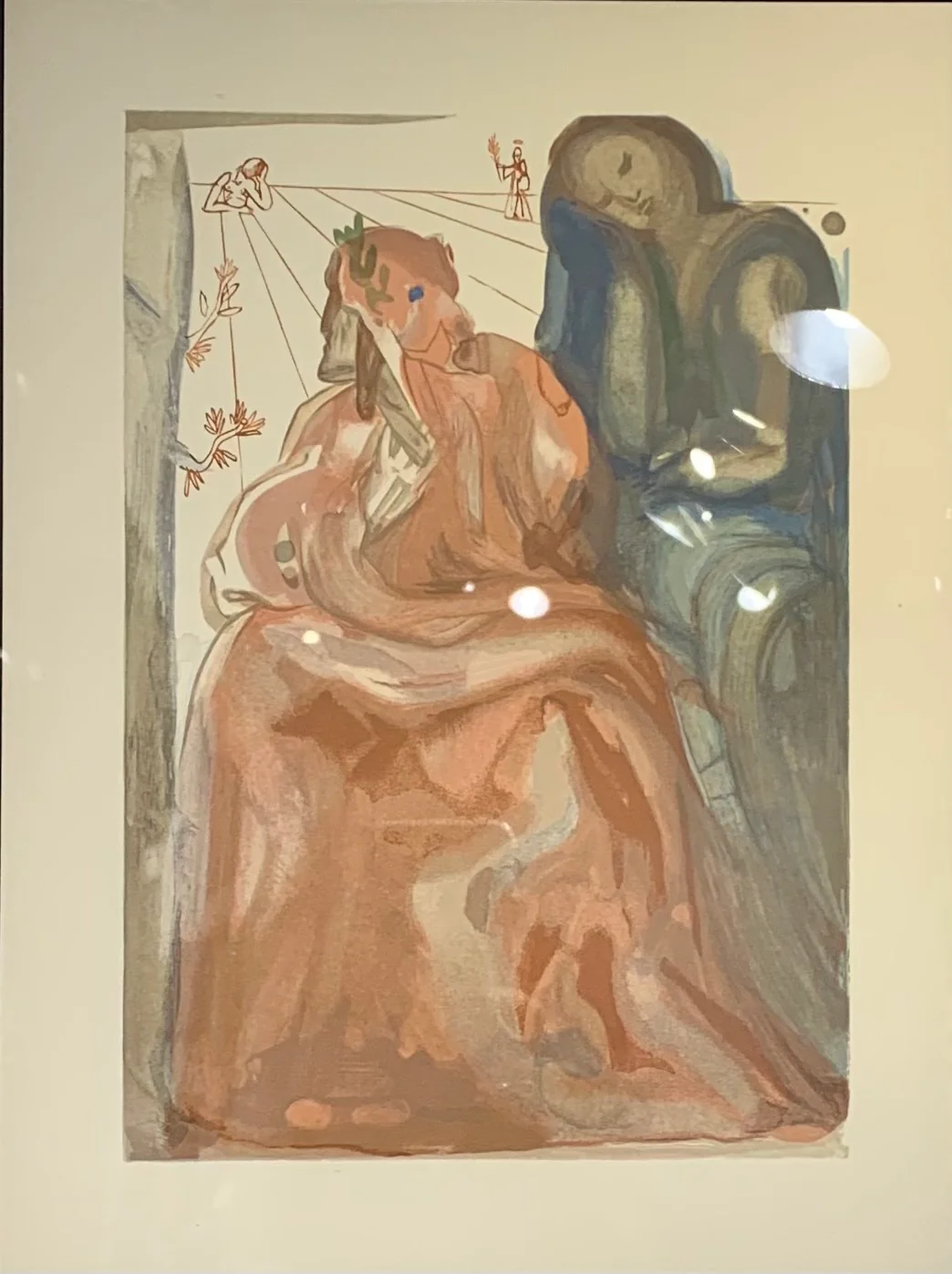 Divine Comedy, Purgatory 31, Dante's Confession (framed) - Image 2