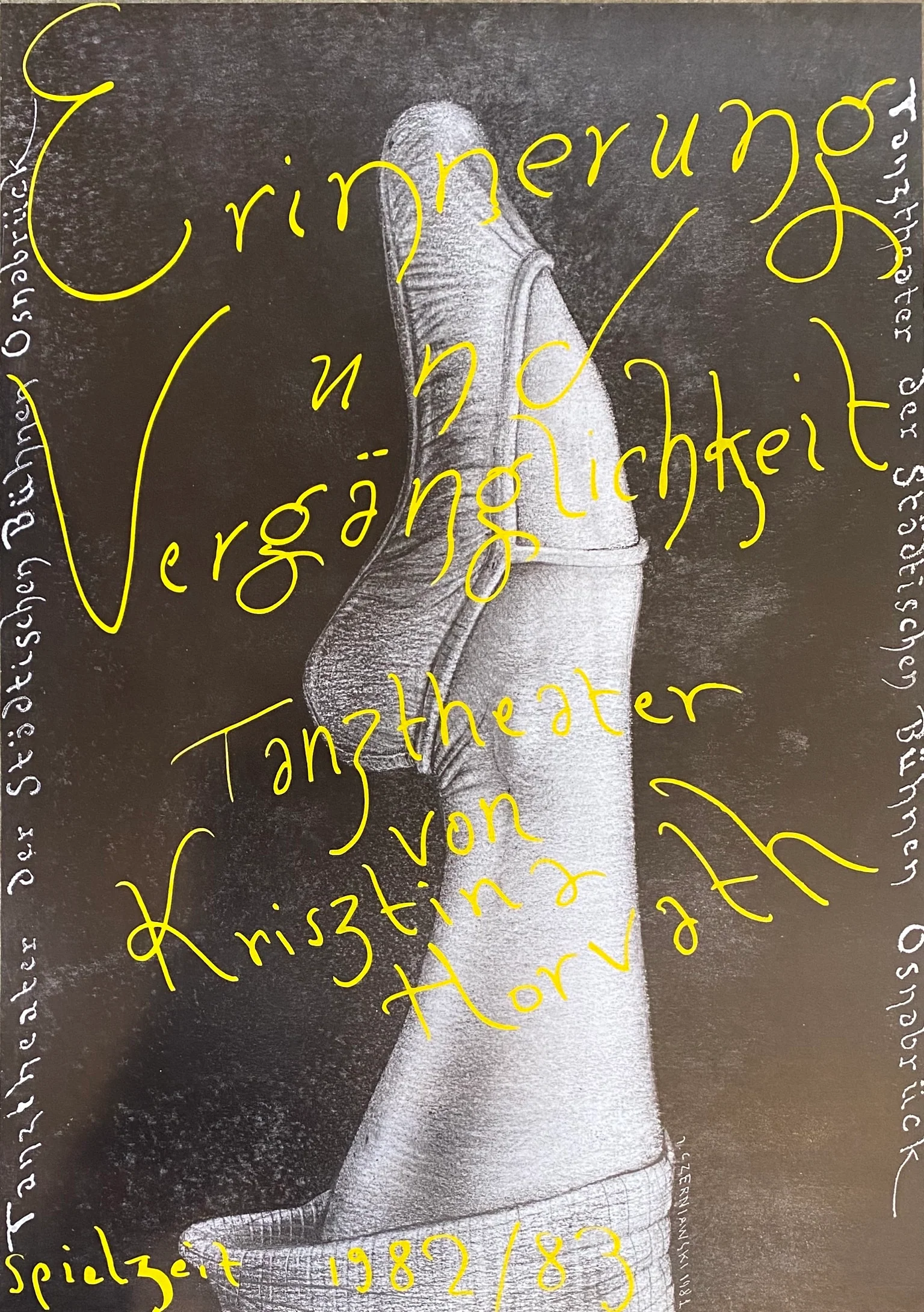 Erinnerung Und Verganglichkeit (Germain stage poster)