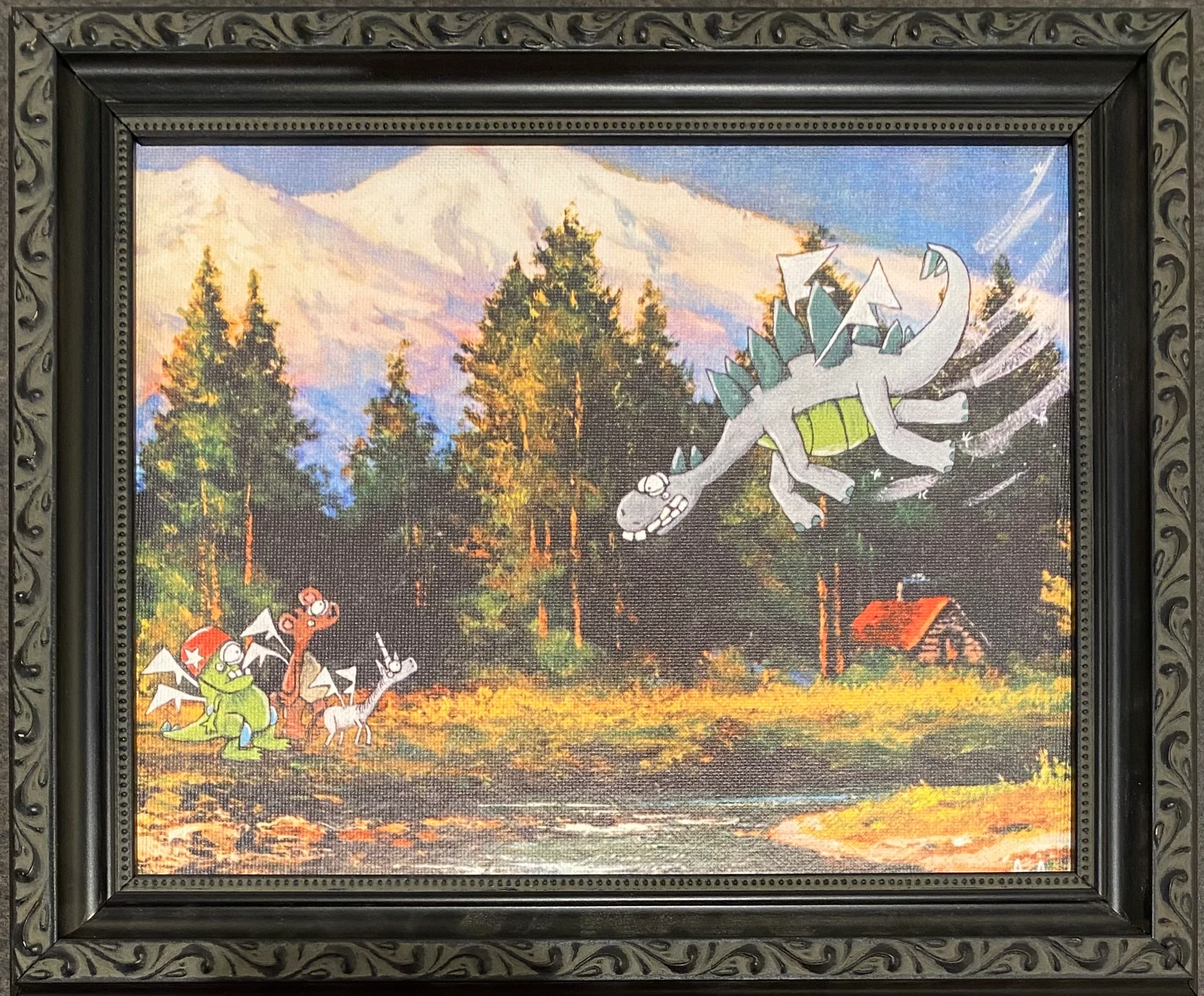 Flying Lessons - Framed