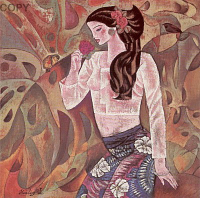 Girl and Rose LXXXI/C