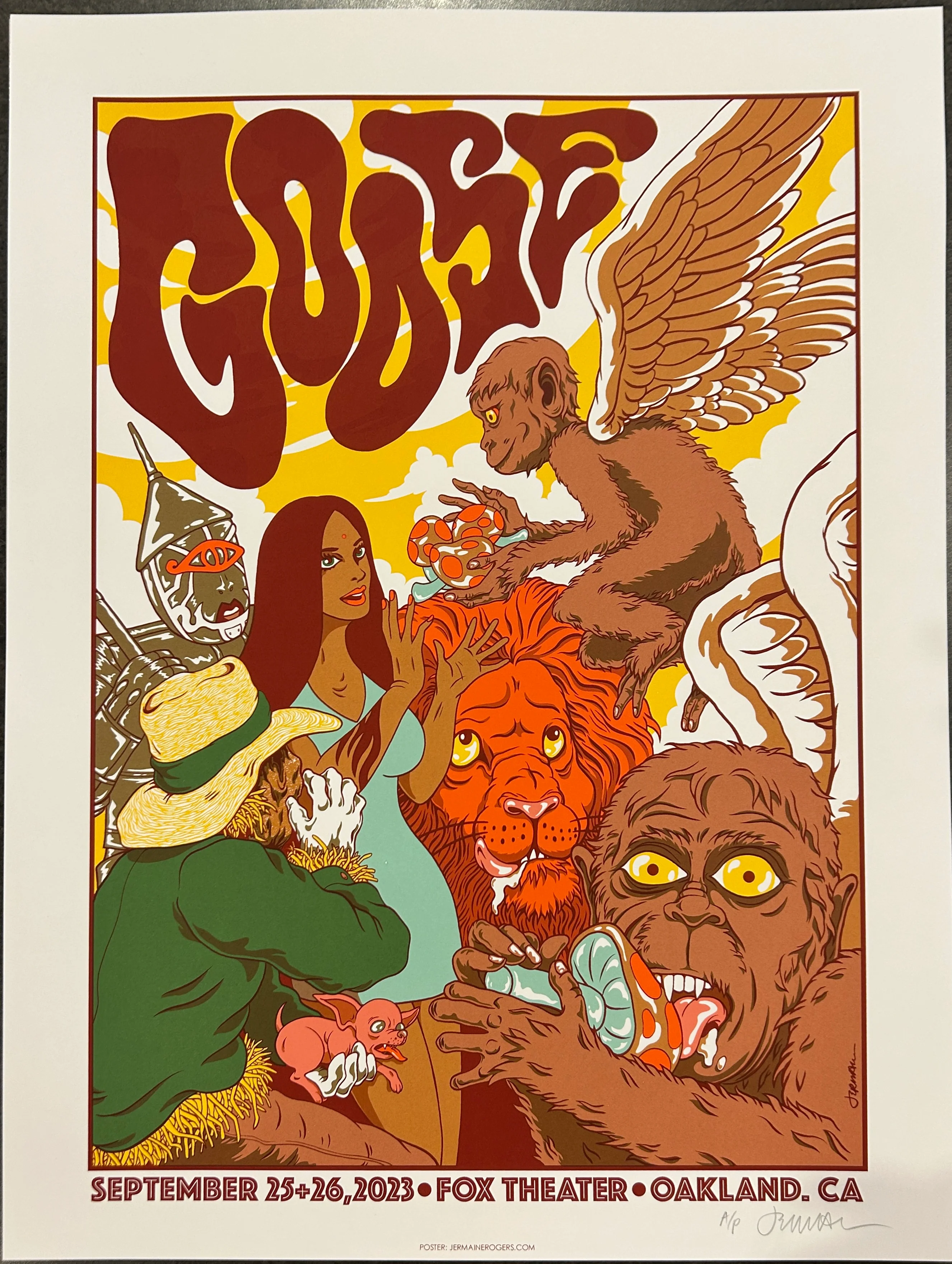 Goose  - September 2023 - Oakland CA - White - A/P