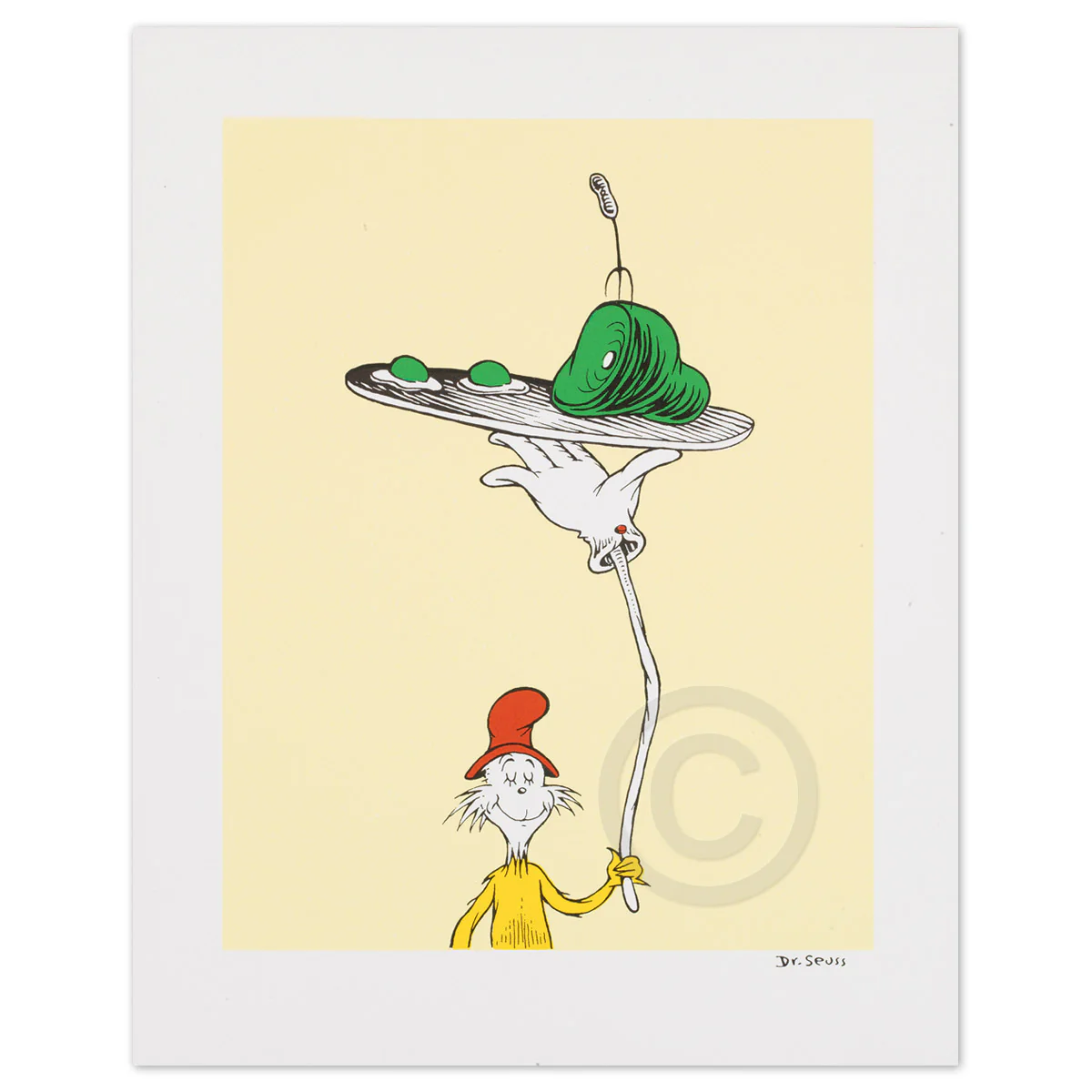 Green Eggs and Ham - Inside Book Cover