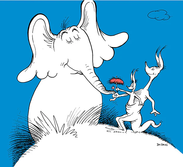 Horton Hears A Who 60th Anniversary - FRAMED