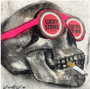 Little "Lucky Strike" Series Skull - Image 2