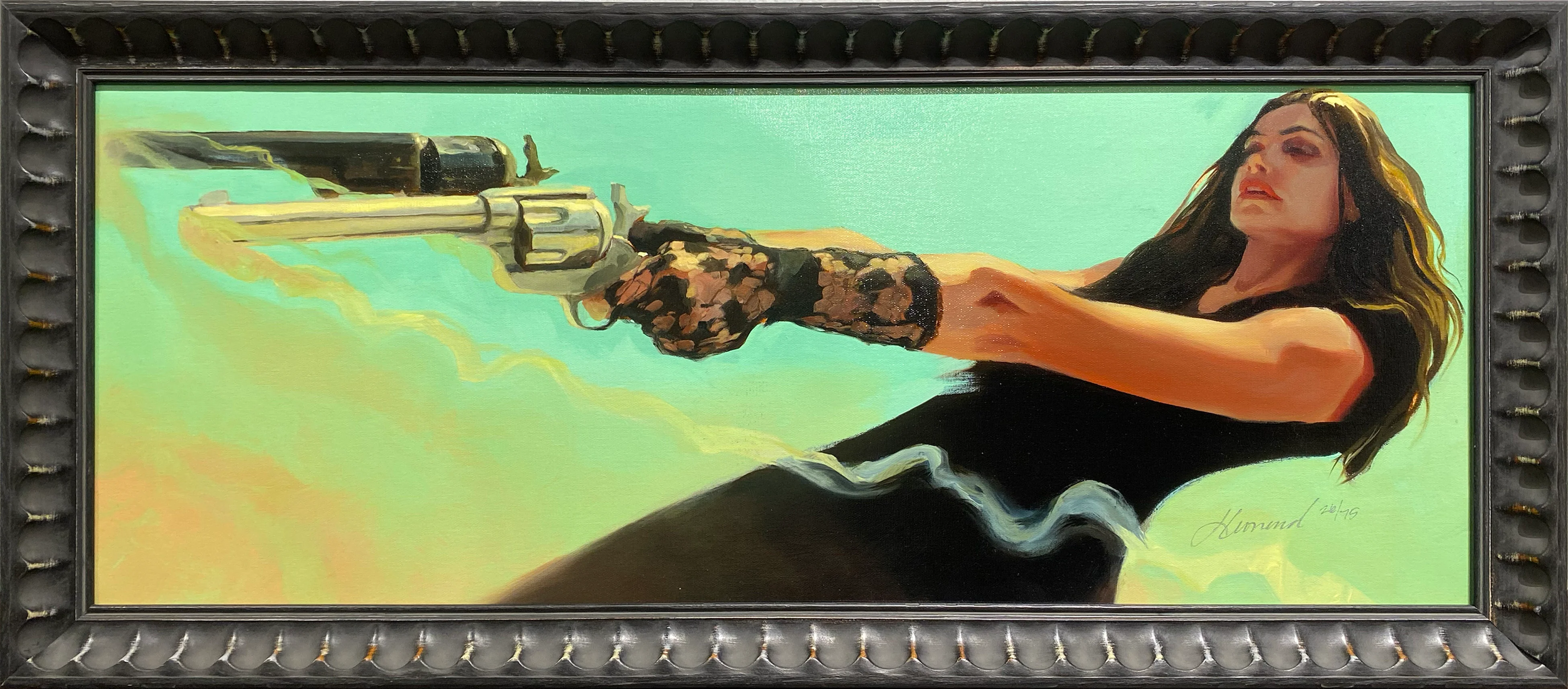 Lone Wolf 26/75 - Framed - Image 2