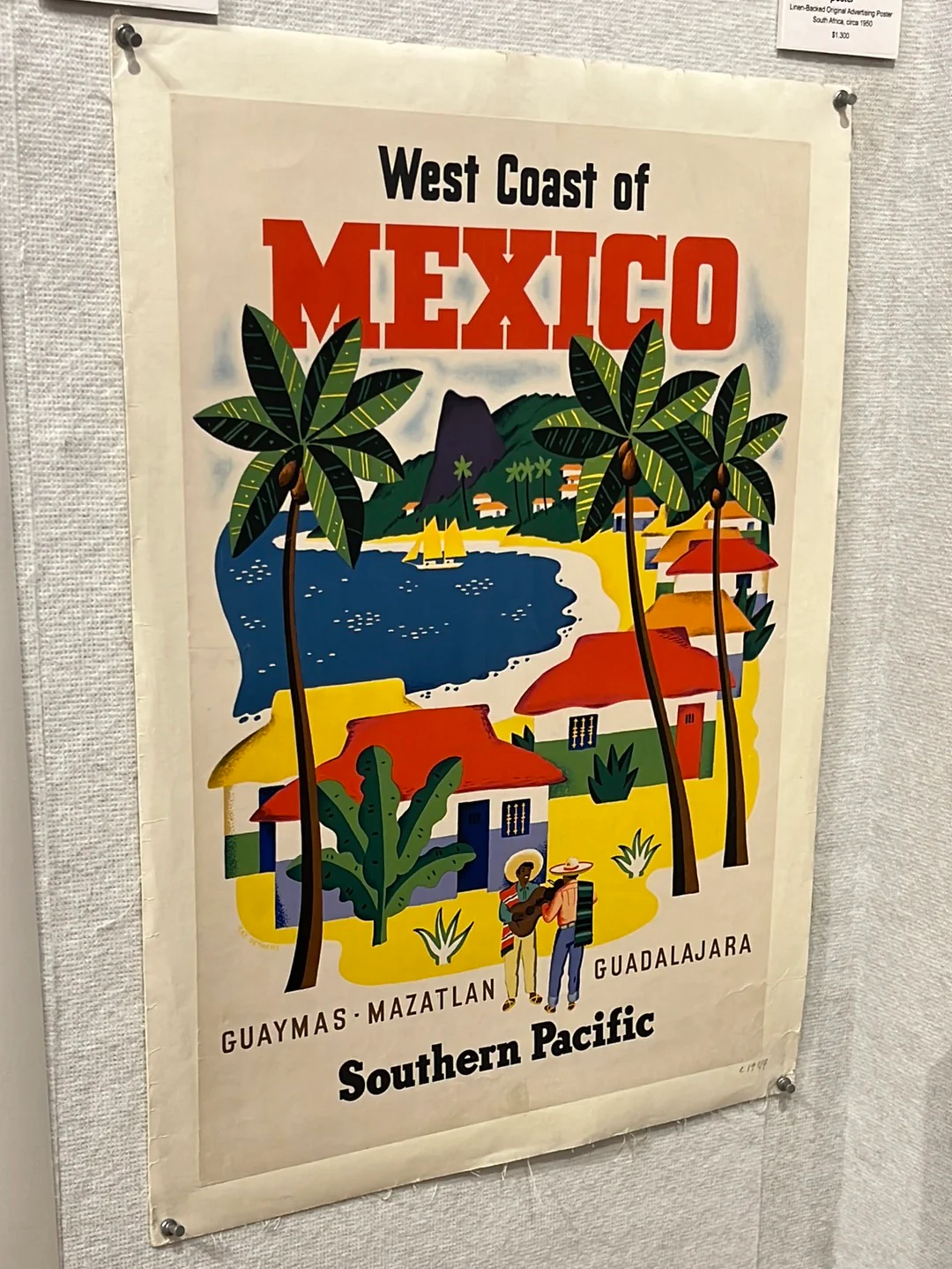 Mexico - West Coast travel poster - Image 2