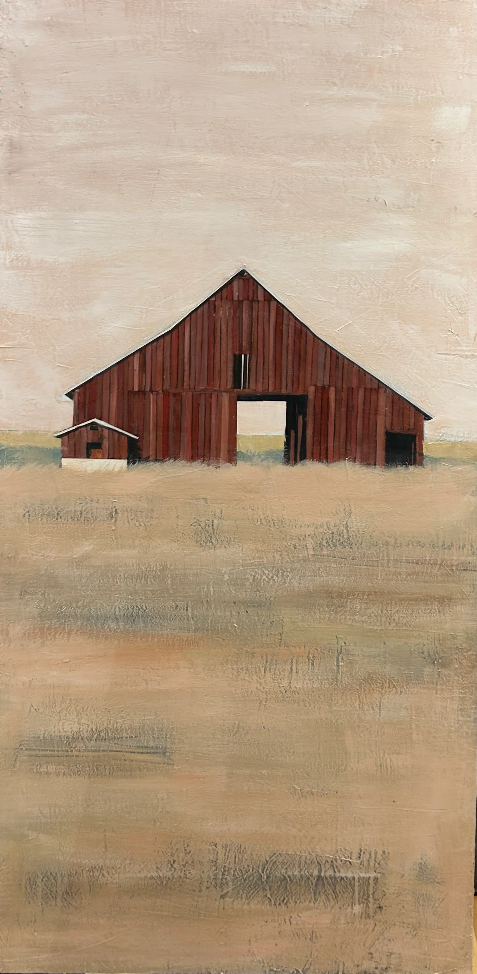 Mother Daughter Barn in Summertime