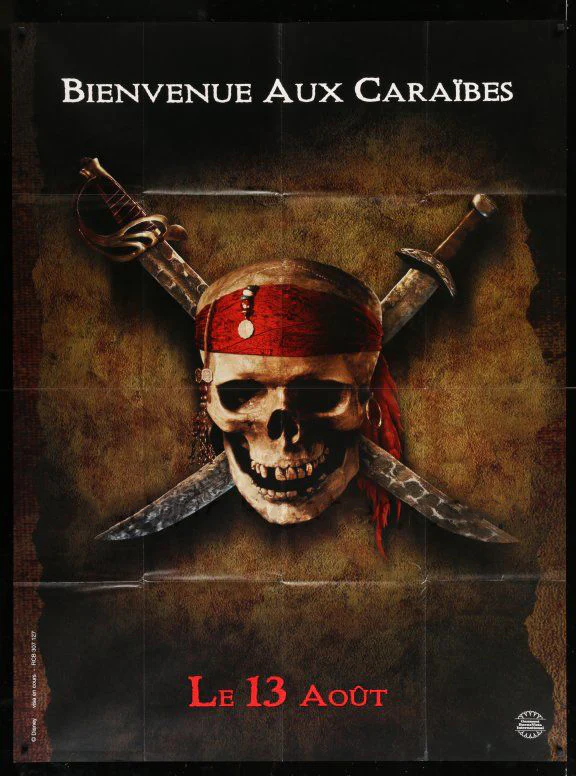 PIRATES OF THE CARIBBEAN (folded)