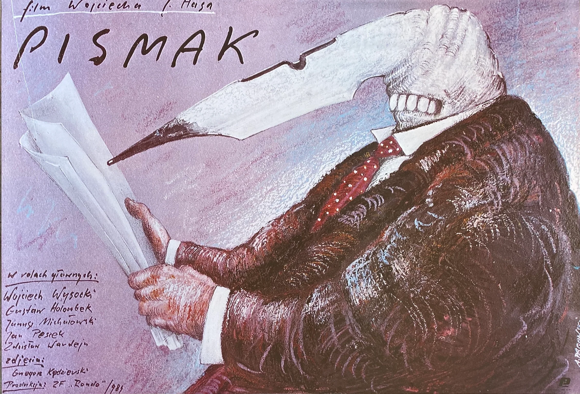 Pismak film wojeiecha j. Hasa