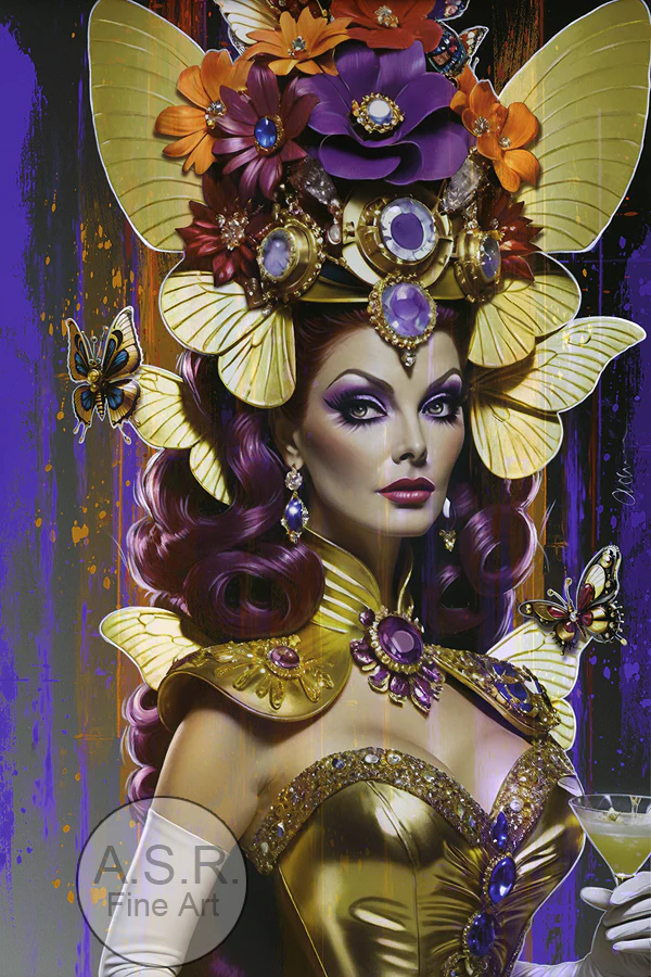 Priscilla Morpho Masquerade - Life's A Masquerade Series 196/295