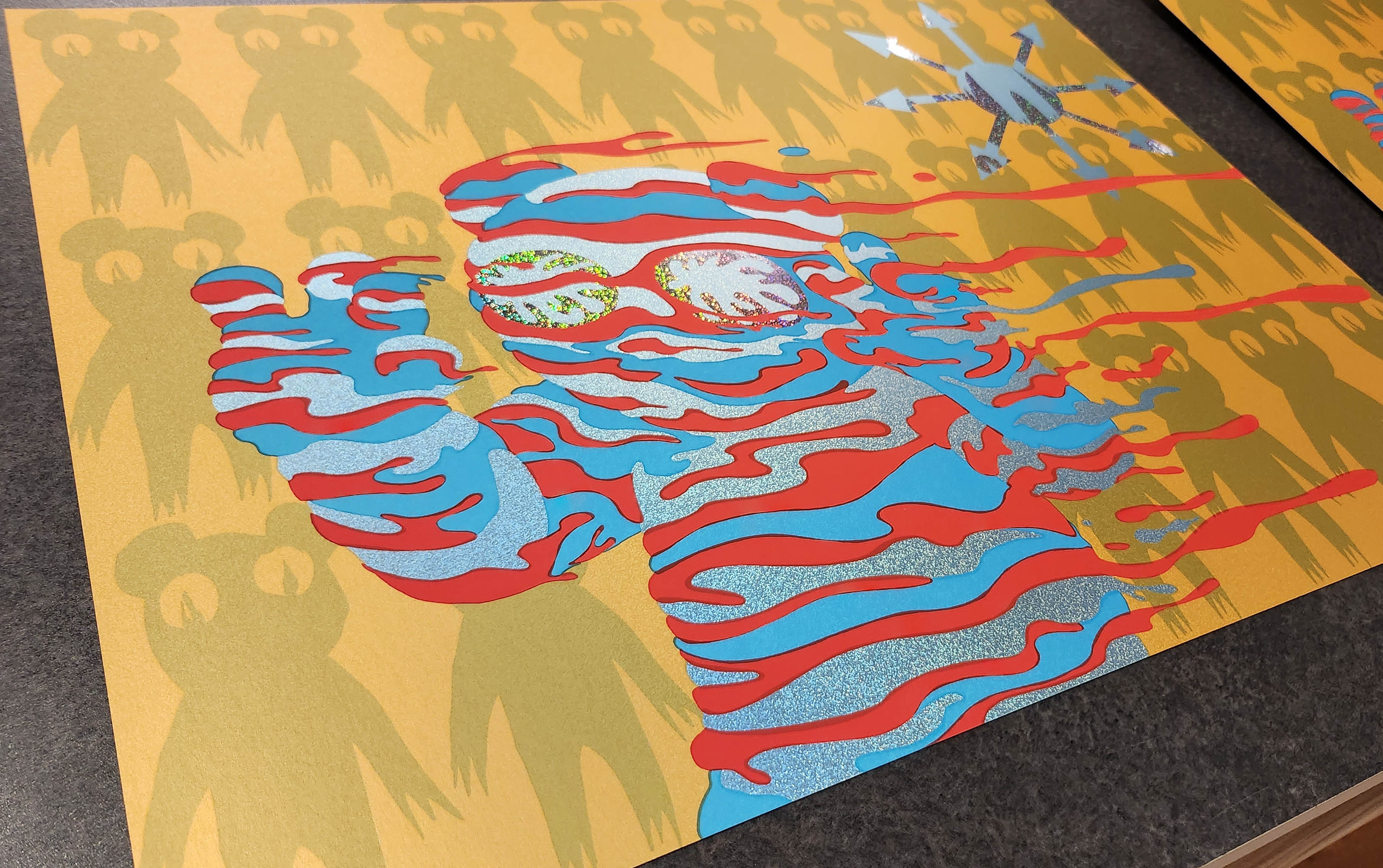 Resign - A/P - on Sparkle Foil - Image 2