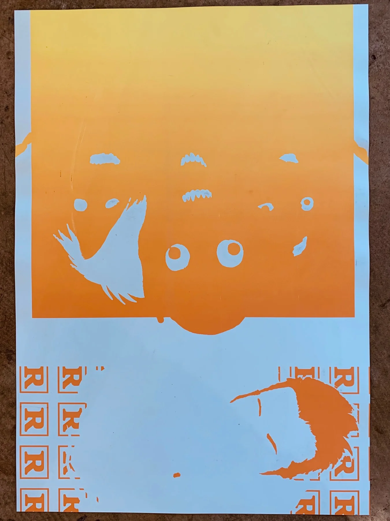 Muse - Oakland, CA/ ART IS DEAD double sided TEST print - Image 2