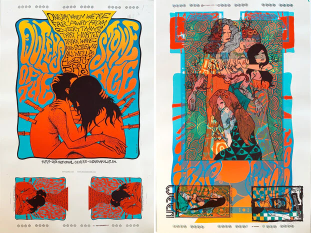 SHE double sided TEST with QOTSA