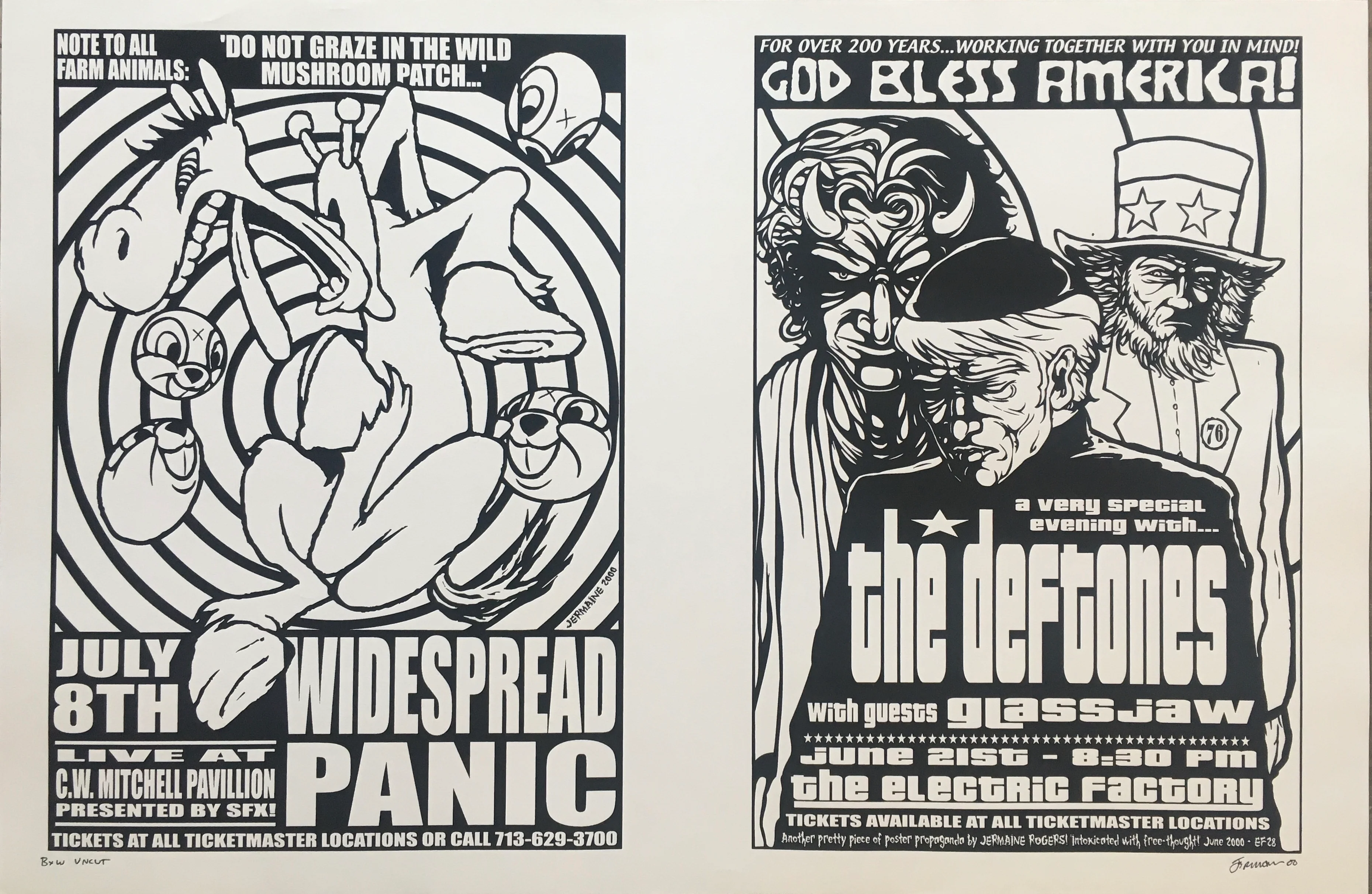 Widespread Panic & Deftones bw TEST