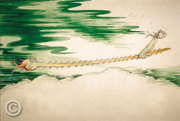 Sawfish With Such a Long Snout #CP 71
