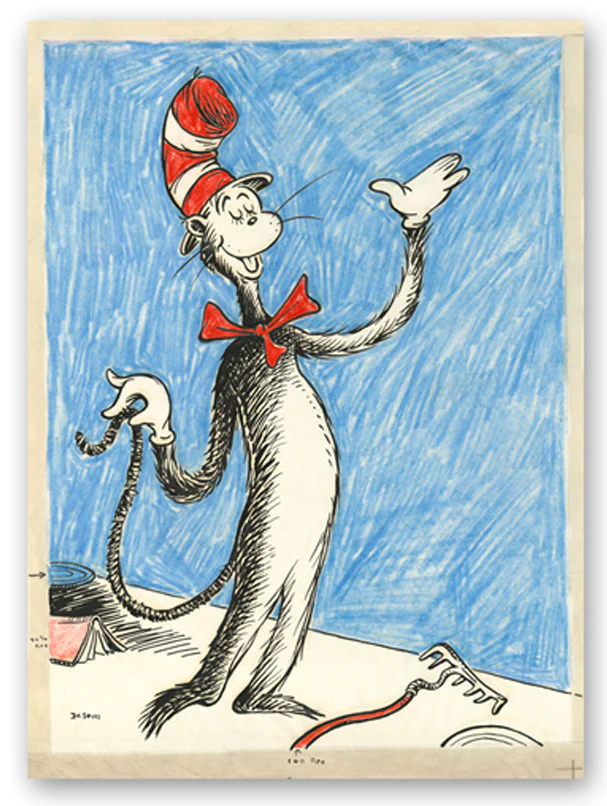 The Cat that Changed the World - Framed
