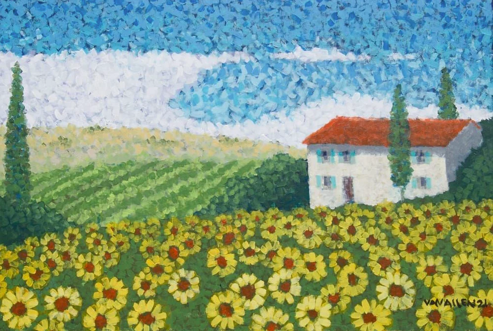 Sunflowers Small Print 3/200
