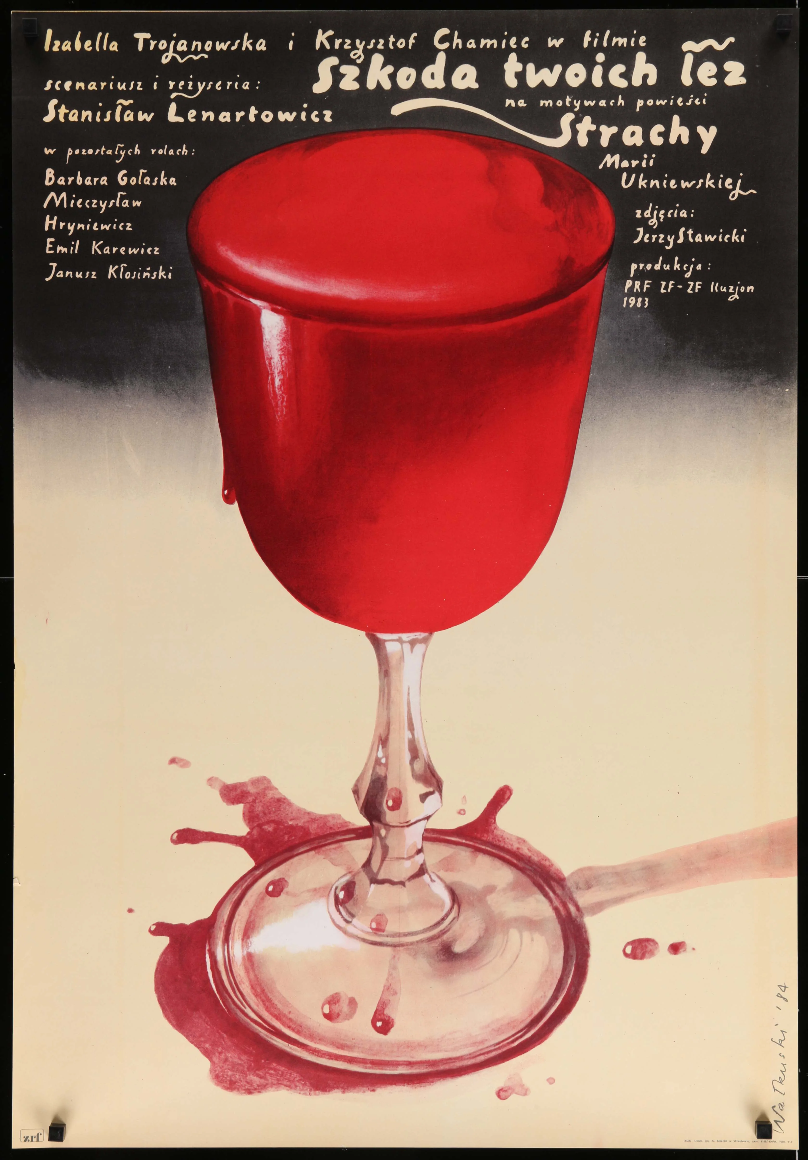 Szkoda Twoich Lez Blood Glass