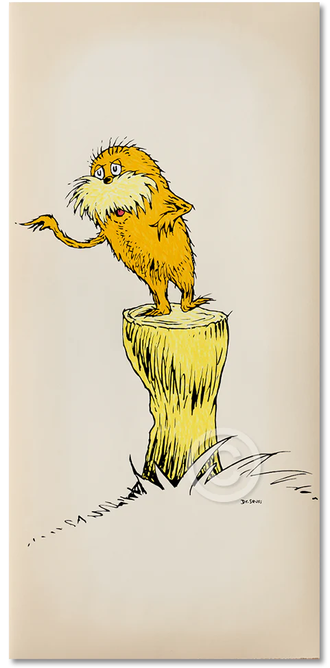 The Lorax 50th Anniversary Print 289/295