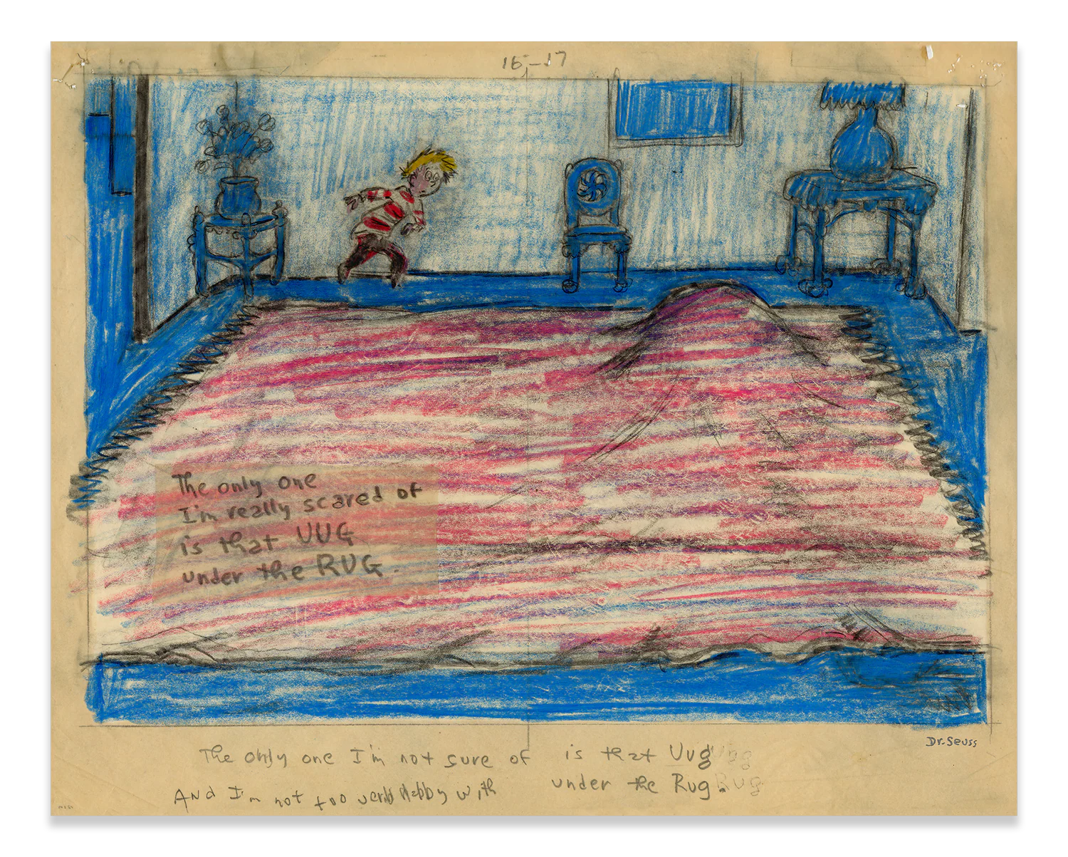 That Vug Under the Rug #53 - FRAMED