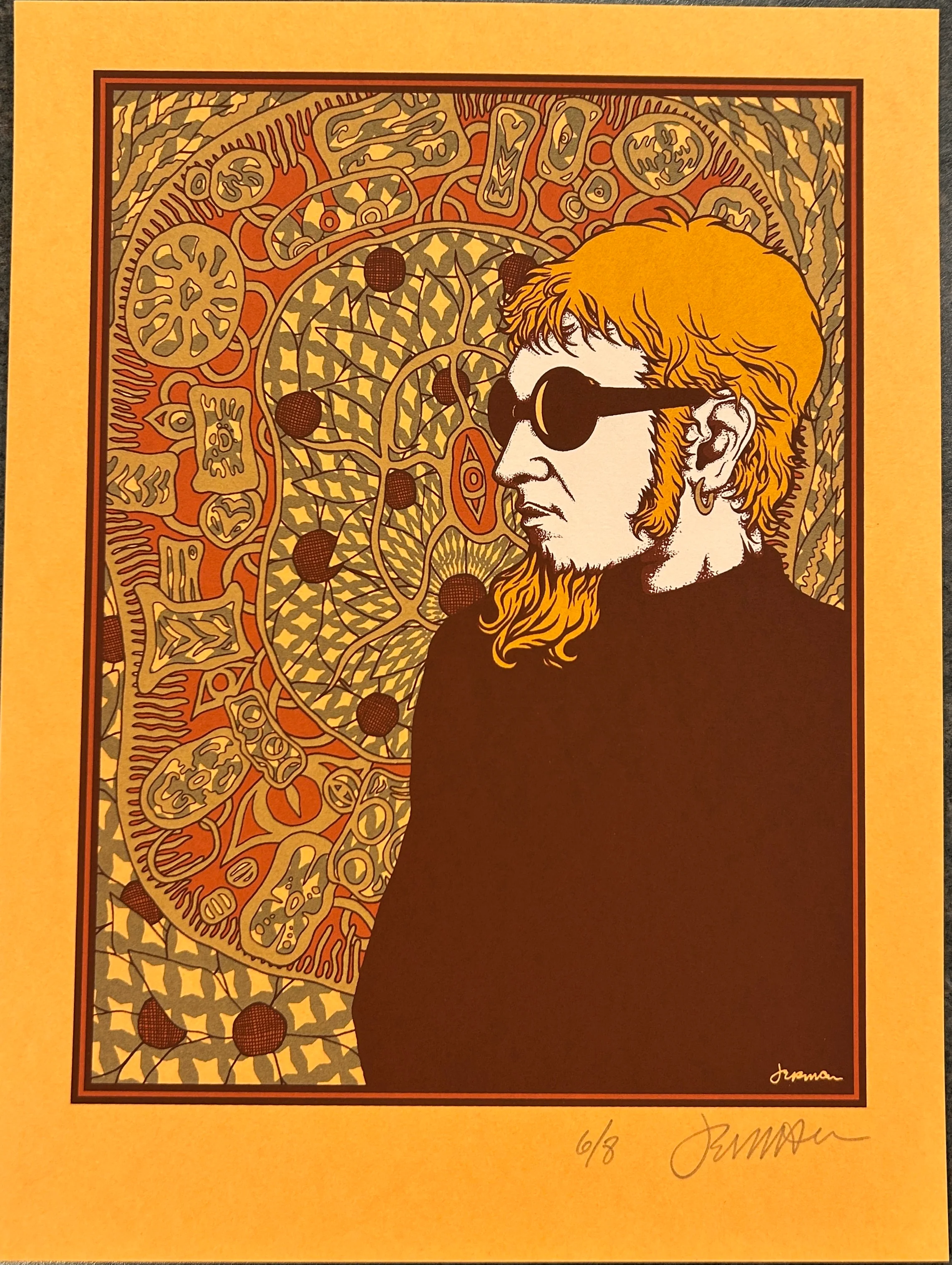 Wake Up Young Man - Pumpkin Stock 6/8 RARE